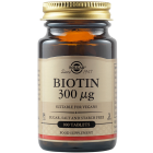 SOLGAR BIOTIN 300MG TABS 100S