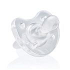 Chicco Physio Soft Ανατομική Πιπίλα Σιλικόνη Διάφανο Λευκό Χρώμα 0-6m, 1τεμ