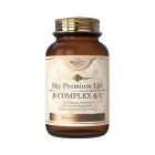 Sky Premium Life B-Complex & C Συμπλήρωμα Διατροφής με Βιταμίνεσ Συμπλέγματως Β και Βιταμήνη C 60 caps