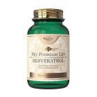 Sky Premium Life Resveratrol Συμπλήρωμα Διατροφής με τη Φυσική Φαινόλη Ρεσβερατρόλη, 60caps