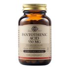 Solgar Pantothenic Acid 550mg 50 φυτικές κάψουλες