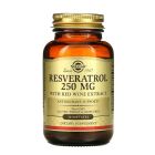 SOLGAR RESVERATROL 250MG SOFTGELS 30S