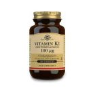 Solgar Vitamin K1 (Phytonadione) Βιταμίνη 100mcg 100 ταμπλέτες