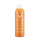 Vichy Capital Soleil Invisible Protective Mist Ενυδατικό Αόρατο Αντηλιακό Mist SPF50 200ml 