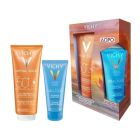 Vichy Summer Box 24 με Capital Soleil Invisible Hydrating Protective Milk Αντηλιακό Γαλάκτωμα Σώματος SPF50+ 300ml + Δώρο Ideal Soleil Soothing After-Sun Milk Γαλάκτωμα για Μετά τον Ήλιο 100ml