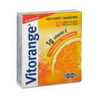 Uni-Pharma Vitorange 1g Vitamin C Συμπλήρωμα Διατροφής για Αυξηση Ενέργειας & Ενίσχυση Ανοσοποιητικού με γεύση Πορτοκάλι 12 αναβράζοντα δίσκια