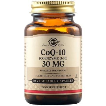 SOLGAR COENZYME Q-10 30MG VEGICAPS 60S