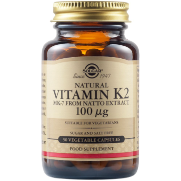 SOLGAR VIT K2 100MG 50TABS