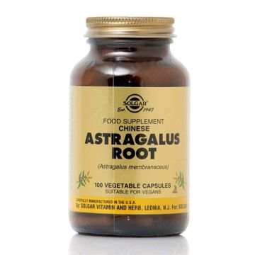 Solgar Astragalus Root Συμπλήρωμα Διατροφής για Θωράκιση Ανοσοποιητικού & Ενίσχυση Αντοχής σε Περιπτώσεις Στρες & Άσκησης, 100veg.caps
