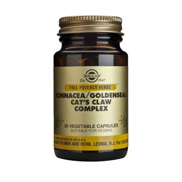 SOLGAR ECHINACEA/CAT'S CLAW VCAPS 30S ΦΥΤΙΚΕΣ ΚΑΨΟΥΛΕΣ 