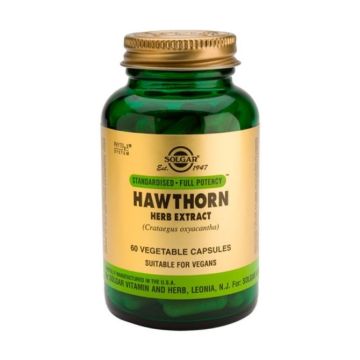 Solgar - Hawthorne Herb Extract 60 veg caps