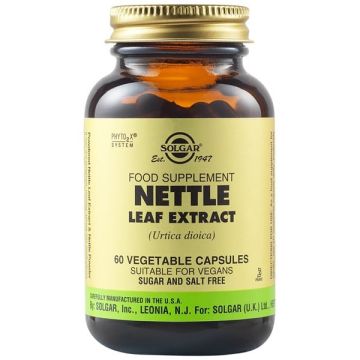 SOLGAR NETTLE LEAF EXTRACT VEG.CAPS 60S