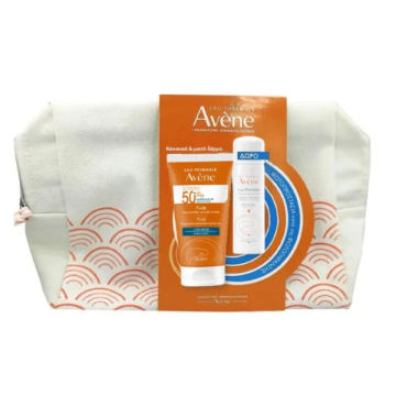 Avene Promo Fluide TriAsorB™ SPF50+ Αντηλιακό Προσώπου για Κανονική/ Μικτή Επιδερμίδα 50ml + Σπρέι Ιαματικού Νερού 50ml