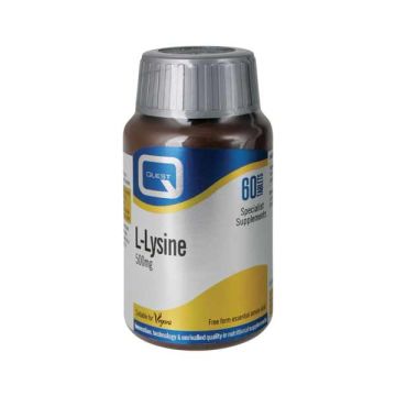Quest L-Lysine 500mg 60 ταμπλέτες 