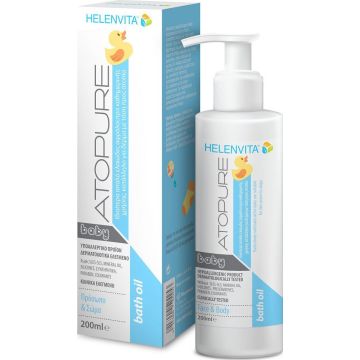 HELENVITA ATOPURE BABY BATH OIL 200ml