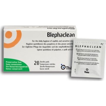 THEA PHARMA BLEPHACLEAN ΑΠΟΣΤΕΙΡΩΜΕΝΕΣ ΚΟΜΠΡΕΣΕΣ 20τμχ
