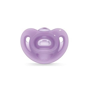 Nuk Sensitive Πιπίλα Σιλικόνης 6-18m 1τμχ
