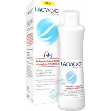 Lactacyd Intimate Wash with Prebiotics Plus Ειδικά Σχεδιασμένη Σύνθεση με Πρεβιοτικά 250ml