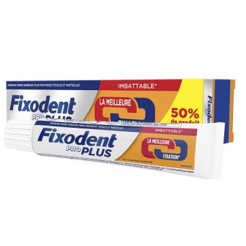 Fixodent Pro Plus Duo Action Στερεωτική Κρέμα Τεχνητής Οδοντοστοιχίας 60gr