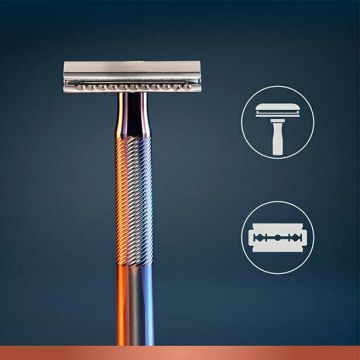 Gillette King C Double Edge Razor Blades Ξυράφια Διπλής Ακμής 10τμχ