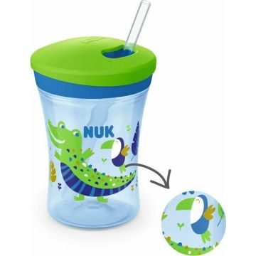 Nuk Action Cup Ποτηράκι που Αλλάζει Χρώμα 12m+ 230ml