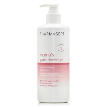 Pharmasept Mama's Gentle Shower Gel Απαλό Ενυδατικό Αφρόλουτρο Κατάλληλο για την Εγκυμοσύνη 500ml