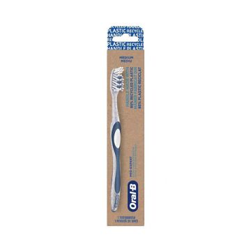 Oral-B Prο-Expert Extra Clean Eco Edition Medium Οδοντόβουρτσα Mέτριας Σκληρότητας Γαλάζιο-Μπλε 1τεμ 