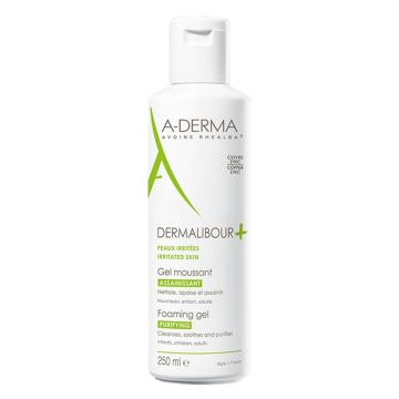 A-Derma Dermalibour Gel Moussant  Αφρώδες Gel Καθαρισμού 250ml