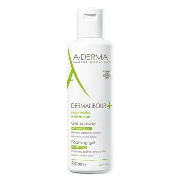 A-Derma Dermalibour Gel Moussant  Αφρώδες Gel Καθαρισμού 250ml