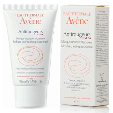 Avene Antirougeurs Calm Masque Επανορθωτική Καταπραϋντική Μάσκα κατά των Κοκκινίλων, 50ml