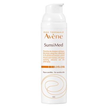 Avene SunsiMed, Αντιηλιακή Κρέμα για την Πρόληψη των Ακτινικών Υπερκερατώσεων & των Δερματικών Καρκίνων, 80ml