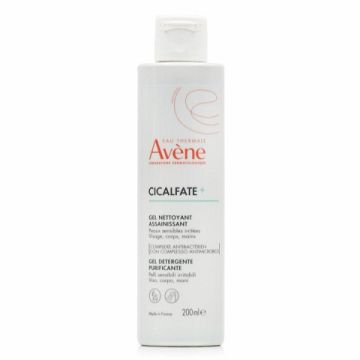 Avene Cicalfate+ Gel Nettoyant Assainissant, Εξυγιαντικό Τζελ Καθαρισμού για Ευαίσθητο & Ερεθισμένο Δέρμα, 200ml