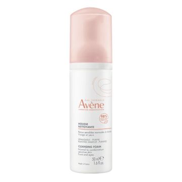 Avene Mousse Nettoyante Cleasing Foam Travel Size Αφρός Kαθαρισμού, 50ml