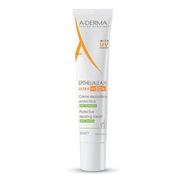 A-Derma Epitheliale A.H. Ultra SPF50+ Προστατευτική Επανορθωτική Κρέμα Κατά των Σημαδιών 40ml