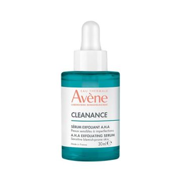 Avene Cleanance Serum Exfoliant A.H.A-Ορός Απολέπισης για την Μείωση των Κηλίδων, τον Πόρων & των Σημαδιών 30ml