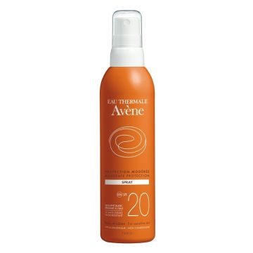 Avene Spray SPF20 Αντηλιακό Σπρέι για Πρόσωπο & Σώμα, 200ml