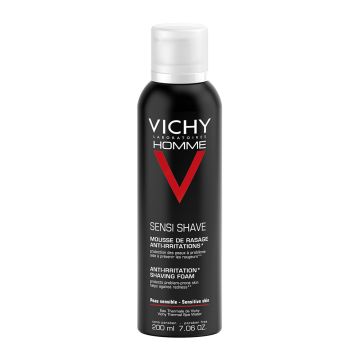 VICHY HOMME MOUSSE A RASER ANTI-IRRITATION SHAVING FOAM 200ML 