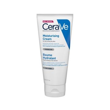 CeraVe Moisturising Cream Ενυδατική Κρέμα Προσώπου και Σώματος με Ceramides και Υαλουρονικό Οξύ 177ml