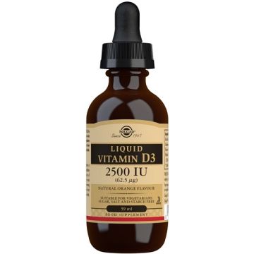 SOLGAR VITAMIN D3 2500 IU LIQUID 59 ML