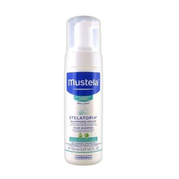 Mustela Stelatopia Foam Shampoo Σαμπουάν σε Μορφή Αφρού για Ατοπικό Δέρμα 150ml