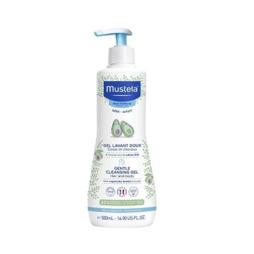  Mustela Gel Lavant Doux Απαλό Τζελ Καθαρισμού για Μαλλιά & Σώμα 500ml 