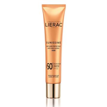 LIERAC SUNISSIME BB FLUIDE PROTECTEUR ANTI-AGE GLOBAL SPF50 DORE 40ml