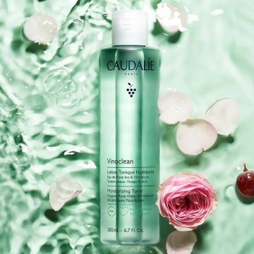 Caudalie Vinoclean Moisturizing Toner Ενυδατική & Τονωτική Λοσιόν Προσώπου, 200ml