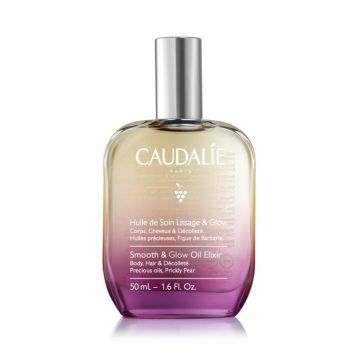Caudalie Smooth & Glow Oil Elixir Έλαιο Φραγκόσυκου για Σώμα, Μαλλιά & Ντεκολτέ 50ml