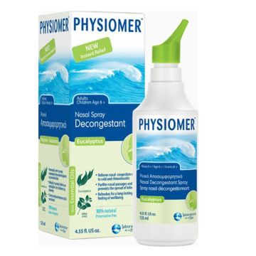 OMEGA PHARMA PHYSIOMER HYPERTONIC EUCALYPTOS 135ML