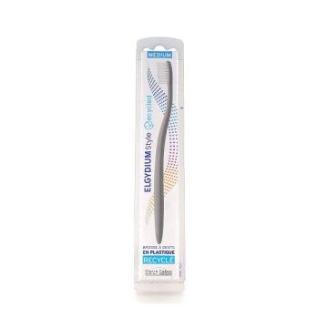 Elgydium Eco Style Medium Μέτρια Οδοντόβουρτσα από Ανακυκλωμένο Πλαστικό 1τεμ