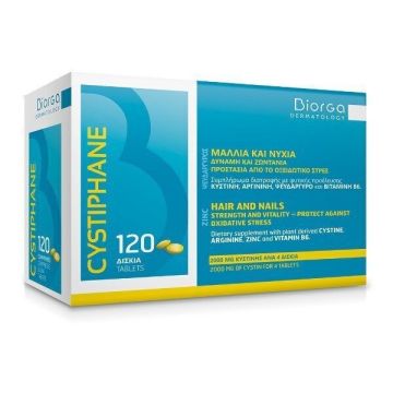 Biorga Cystiphane Hair and Nails Συμπλήρωμα Διατροφής για Δυνατά Μαλλιά & Νύχια 120 ταμπλέτες