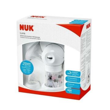 Nuk Ηλεκτρικό Απλό Θήλαστρο "Luna" Μπαταρίας και Ρεύματος 1τμχ