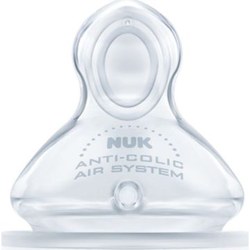 NUK FIRST CHOICE+ ΘΗΛΗ ΣΙΛΙΚΟΝΗΣ ΚΑΤΑ ΤΩΝ ΒΡΕΦΙΚΩΝ ΚΟΛΙΚΩΝ ΜΕΣΑΙΑ ΟΠΗ, ΝΟ 1 (0-6 ΜΗΝΩΝ)