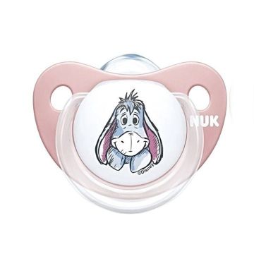 NUK DISNEY ΟΡΘΟΔΟΝΤΙΚΗ ΠΙΠΙΛΑ ΣΙΛΙΚΟΝΗΣ WINNIE THE POOH 6-18m 1τμχ